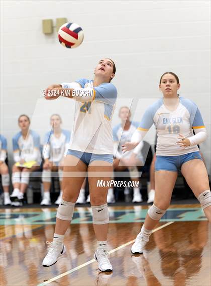 Thumbnail 1 in Oak Glen vs. Martinsburg (Philip Barbour Tournament) photogallery.