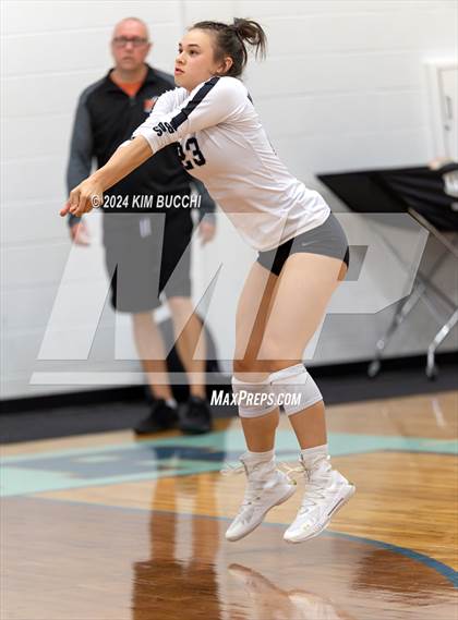 Thumbnail 1 in Oak Glen vs. Martinsburg (Philip Barbour Tournament) photogallery.