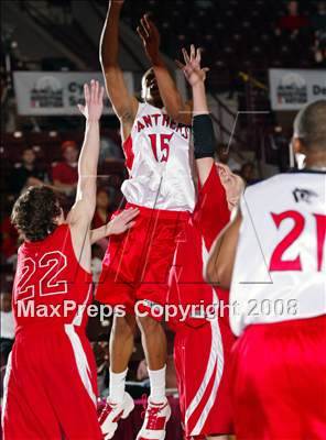 Thumbnail 1 in Cy Springs vs  St. Thomas (Houston vs the Nation Tournament) photogallery.