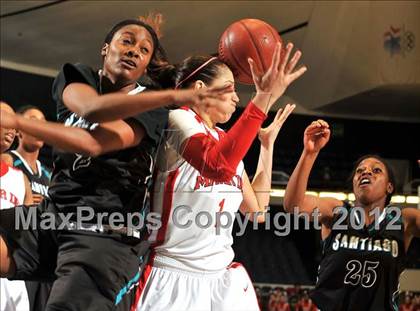 Thumbnail 1 in Santiago vs. Mater Dei (CIF SS D1AA Semifinal) photogallery.