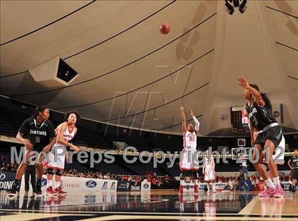 Thumbnail 3 in Santiago vs. Mater Dei (CIF SS D1AA Semifinal) photogallery.