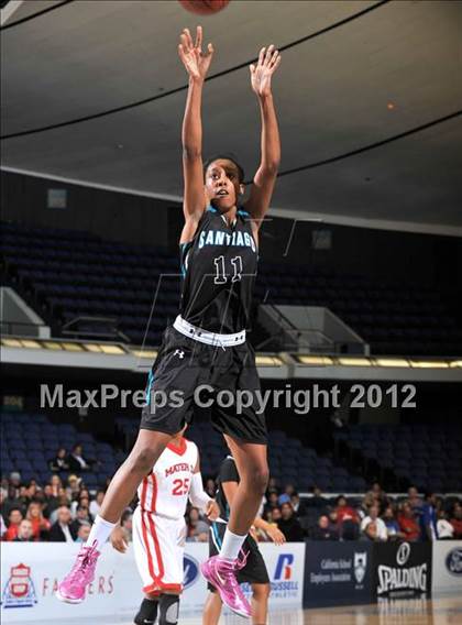 Thumbnail 3 in Santiago vs. Mater Dei (CIF SS D1AA Semifinal) photogallery.