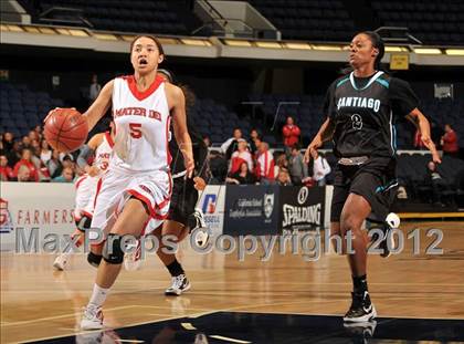 Thumbnail 3 in Santiago vs. Mater Dei (CIF SS D1AA Semifinal) photogallery.