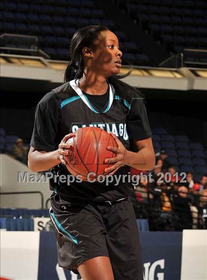 Thumbnail 2 in Santiago vs. Mater Dei (CIF SS D1AA Semifinal) photogallery.