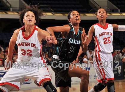 Thumbnail 2 in Santiago vs. Mater Dei (CIF SS D1AA Semifinal) photogallery.