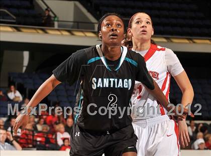 Thumbnail 2 in Santiago vs. Mater Dei (CIF SS D1AA Semifinal) photogallery.