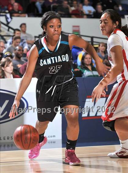 Thumbnail 1 in Santiago vs. Mater Dei (CIF SS D1AA Semifinal) photogallery.