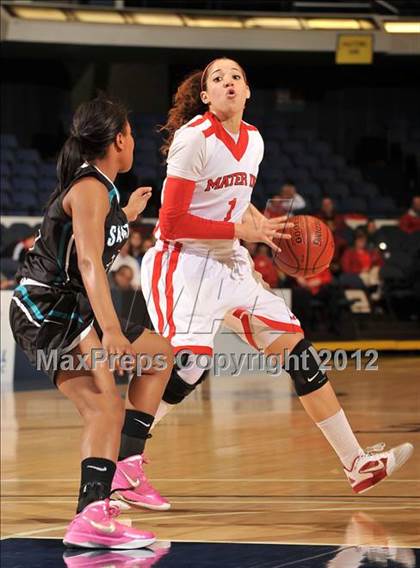 Thumbnail 2 in Santiago vs. Mater Dei (CIF SS D1AA Semifinal) photogallery.