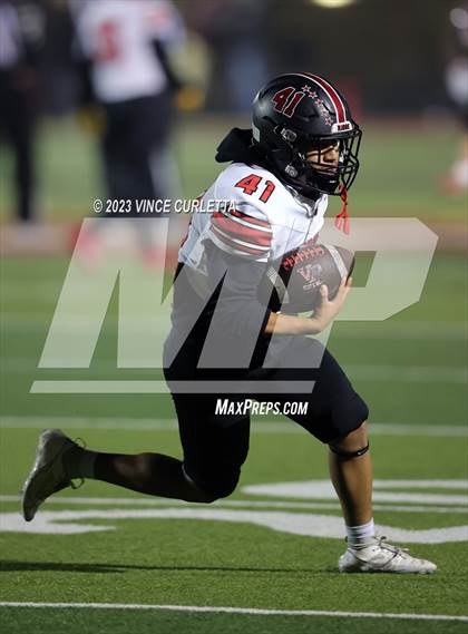 Thumbnail 2 in Vista Ridge @ Dripping Springs (UIL 6A Football Bi-District Playoff) photogallery.