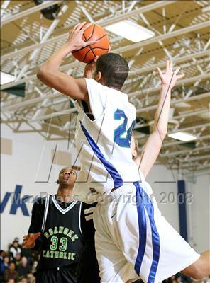 Thumbnail 2 in Atlantic Shores Christian vs Roanoke Catholic (VIS D2 State Quarterfinal) photogallery.