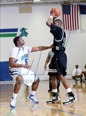 Thumbnail 3 in Atlantic Shores Christian vs Roanoke Catholic (VIS D2 State Quarterfinal) photogallery.