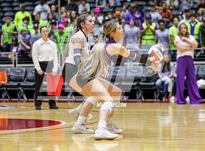 Thumbnail 1 in Harrold vs. Bronte (UIL 1A Volleyball Semi-Final) photogallery.