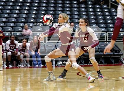 Thumbnail 1 in Harrold vs. Bronte (UIL 1A Volleyball Semi-Final) photogallery.