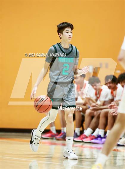Thumbnail 1 in Grant vs Providence (2023 SoCal Christmas Classic) photogallery.