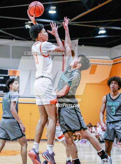 Thumbnail 3 in Grant vs Providence (2023 SoCal Christmas Classic) photogallery.