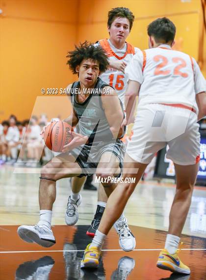 Thumbnail 2 in Grant vs Providence (2023 SoCal Christmas Classic) photogallery.