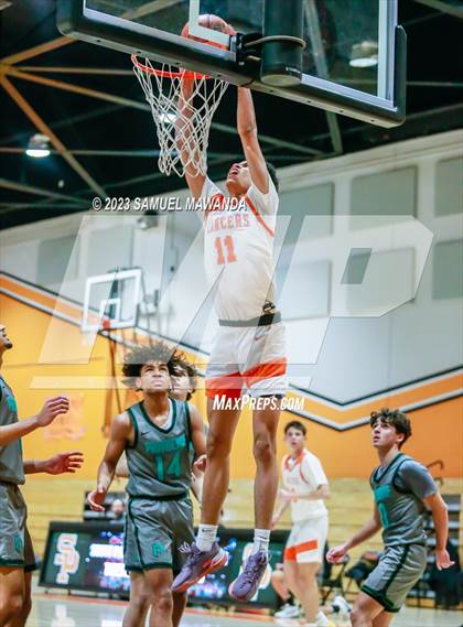 Thumbnail 1 in Grant vs Providence (2023 SoCal Christmas Classic) photogallery.