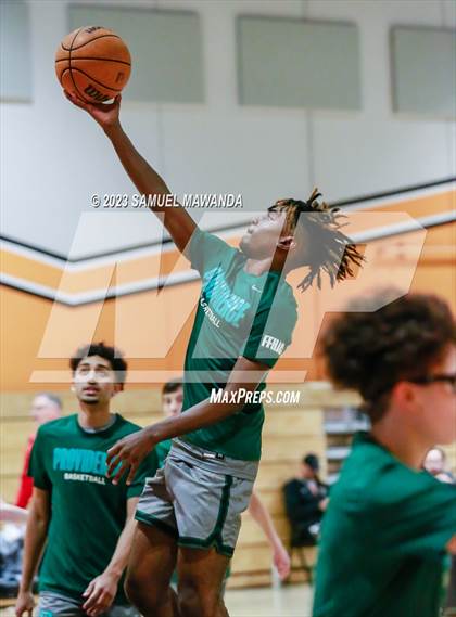 Thumbnail 3 in Grant vs Providence (2023 SoCal Christmas Classic) photogallery.