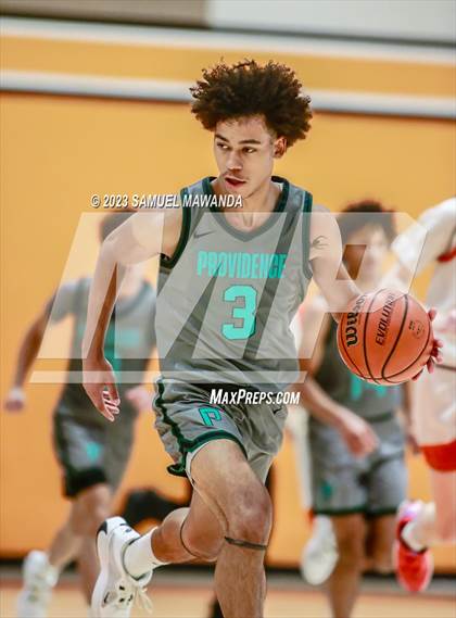 Thumbnail 2 in Grant vs Providence (2023 SoCal Christmas Classic) photogallery.