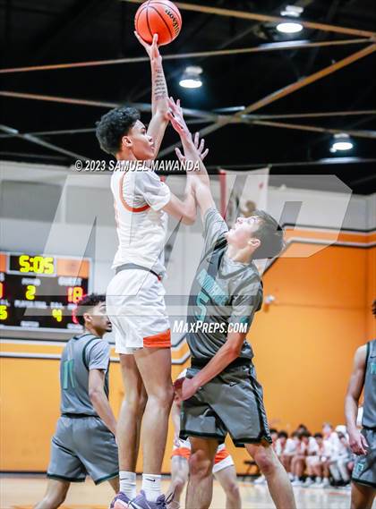 Thumbnail 1 in Grant vs Providence (2023 SoCal Christmas Classic) photogallery.