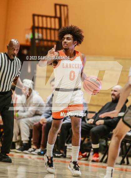Thumbnail 1 in Grant vs Providence (2023 SoCal Christmas Classic) photogallery.