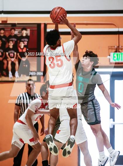 Thumbnail 2 in Grant vs Providence (2023 SoCal Christmas Classic) photogallery.