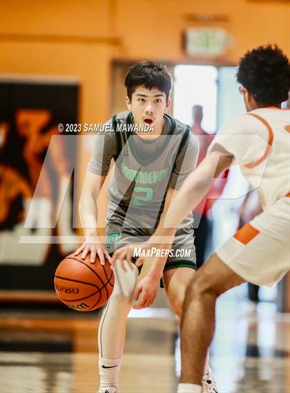 Thumbnail 3 in Grant vs Providence (2023 SoCal Christmas Classic) photogallery.