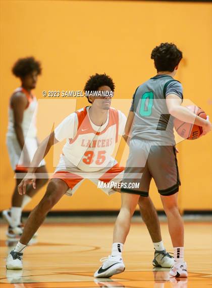 Thumbnail 3 in Grant vs Providence (2023 SoCal Christmas Classic) photogallery.