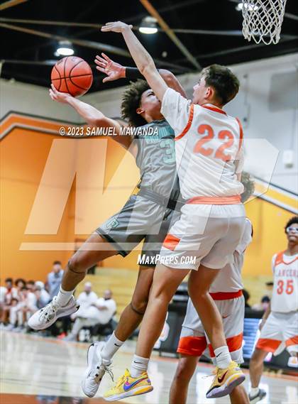 Thumbnail 2 in Grant vs Providence (2023 SoCal Christmas Classic) photogallery.