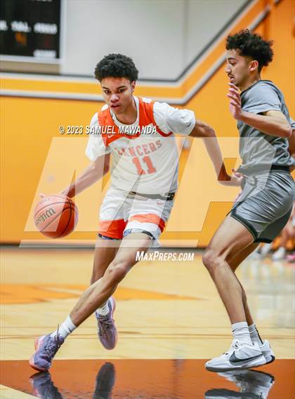 Thumbnail 3 in Grant vs Providence (2023 SoCal Christmas Classic) photogallery.
