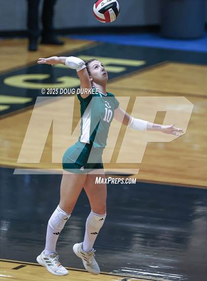 Thumbnail 2 in Foster vs. Stratford (UIL 6A D2 Girls Volleyball  Area) photogallery.