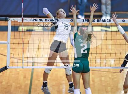 Thumbnail 1 in Foster vs. Stratford (UIL Volleyball 6A D2 Area) photogallery.