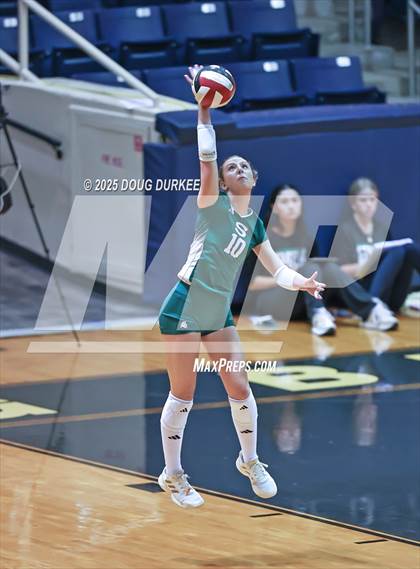 Thumbnail 1 in Foster vs. Stratford (UIL 6A D2 Girls Volleyball  Area) photogallery.