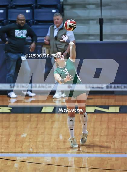 Thumbnail 3 in Foster vs. Stratford (UIL Volleyball 6A D2 Area) photogallery.