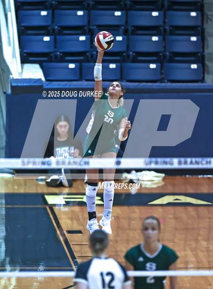 Thumbnail 2 in Foster vs. Stratford (UIL Volleyball 6A D2 Area) photogallery.