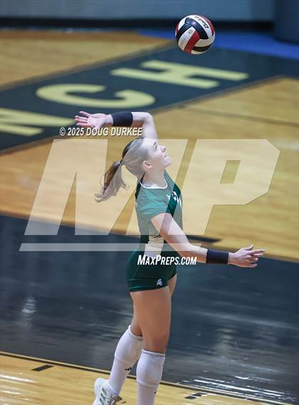 Thumbnail 1 in Foster vs. Stratford (UIL 6A D2 Girls Volleyball  Area) photogallery.