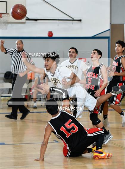 Thumbnail 1 in Sierra Vista vs Bassett (Baldwin Park Tournament) photogallery.