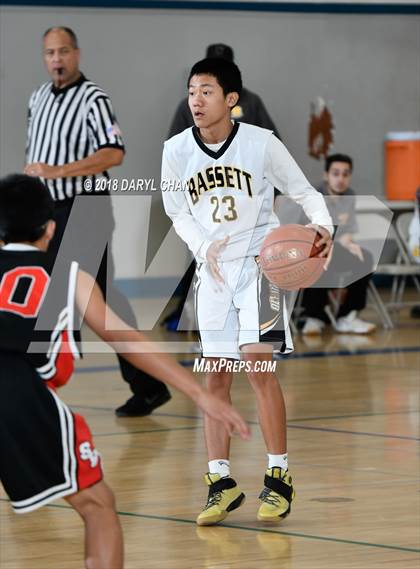 Thumbnail 1 in Sierra Vista vs Bassett (Baldwin Park Tournament) photogallery.