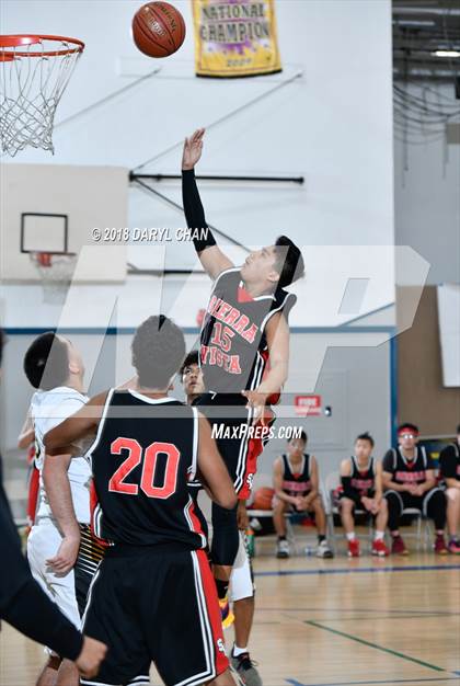 Thumbnail 3 in Sierra Vista vs Bassett (Baldwin Park Tournament) photogallery.
