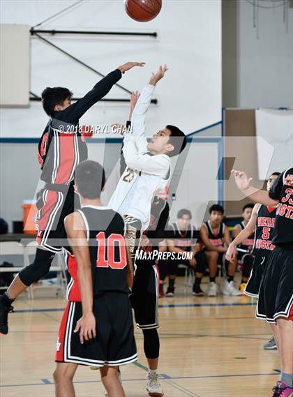 Thumbnail 3 in Sierra Vista vs Bassett (Baldwin Park Tournament) photogallery.