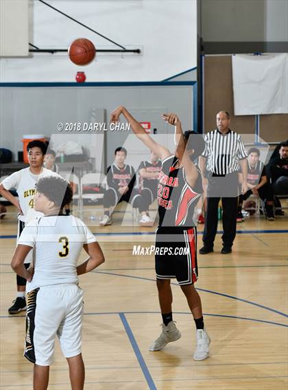Thumbnail 1 in Sierra Vista vs Bassett (Baldwin Park Tournament) photogallery.