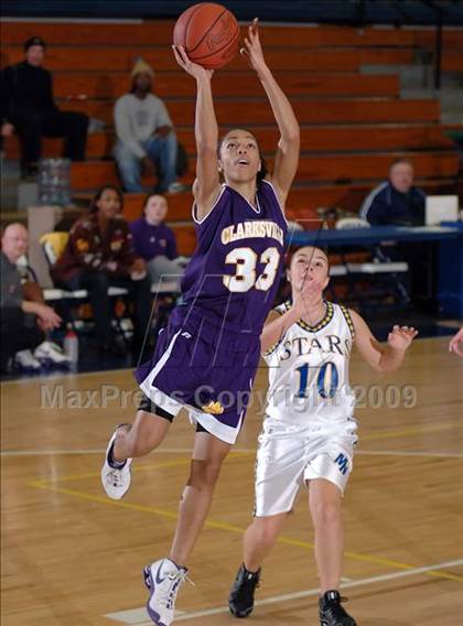 Thumbnail 3 in Clarksville vs Muhlenberg North (Lady Stars Classic) photogallery.