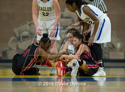 Thumbnail 3 in Rosamond @ Bakersfield Christian (CIF CS D5 Playoff) photogallery.