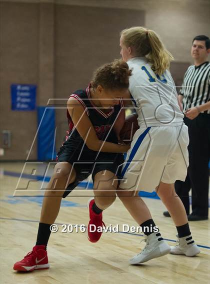 Thumbnail 3 in Rosamond @ Bakersfield Christian (CIF CS D5 Playoff) photogallery.