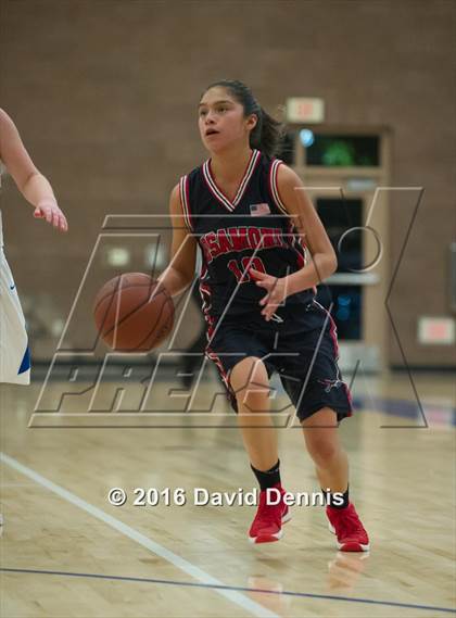 Thumbnail 1 in Rosamond @ Bakersfield Christian (CIF CS D5 Playoff) photogallery.