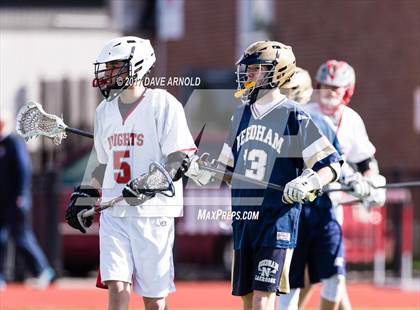 Thumbnail 2 in JV: Needham @ Catholic Memorial photogallery.