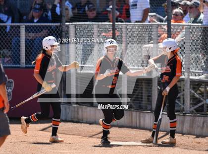 Thumbnail 3 in Brookland vs Nashville (AAA 4A State Playoff 1st Round) photogallery.