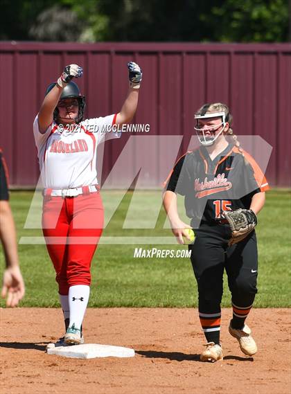Thumbnail 3 in Brookland vs Nashville (AAA 4A State Playoff 1st Round) photogallery.