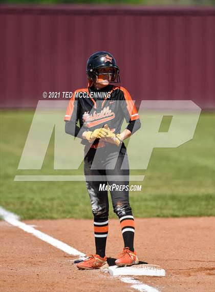 Thumbnail 3 in Brookland vs Nashville (AAA 4A State Playoff 1st Round) photogallery.