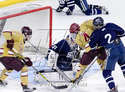 Thumbnail 2 in St. John's Prep vs. Boston College High (MIAA Division 1A Semifinal) photogallery.